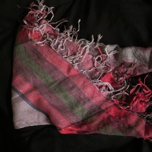 Pink/plaid scarf from Urban Outfitters